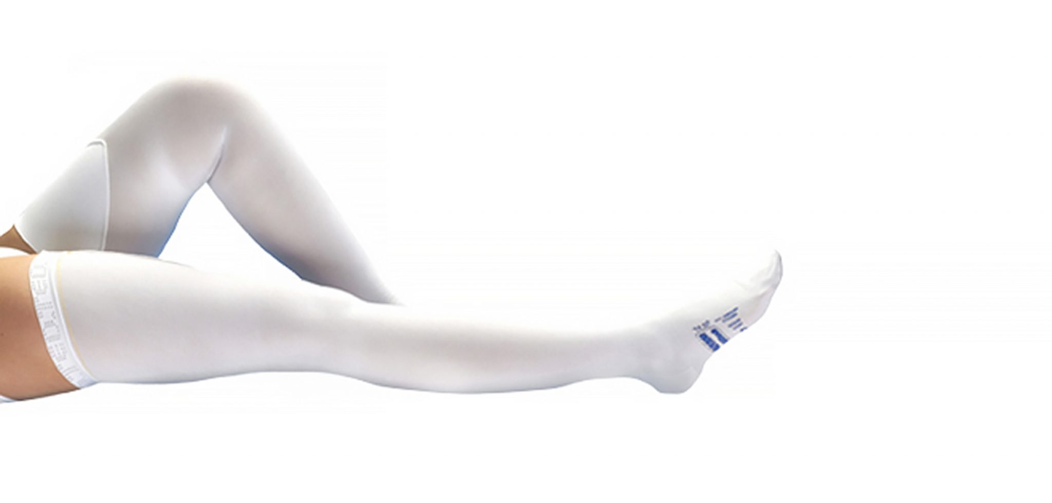 Media TED compresión al muslo extra grande corta Catálisis