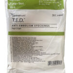 Media antiembólica TED al muslo talla extra grande corta
