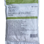 Media antiembólica TED al muslo extra grande larga