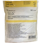 Media antiembólica TED al muslo chica larga