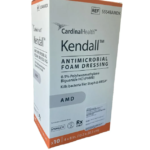 Apósito de espuma Kendall AMD 10 cm. x 20 cm. Caja con 10 piezas