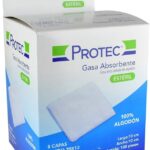 Gasa estéril Protec 10 cm. x 10 cm. caja con 100 piezas